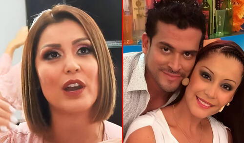 Karla Tarazona tienes tres hijos; los dos mayores con Leonard León y el pequeño con Christian Domínguez