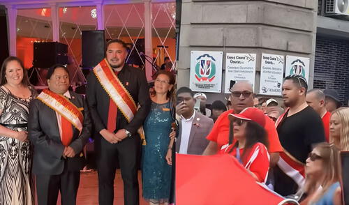 Juan Manuel Vargas sorprendió al lucir la banda presidencial durante el desfile por Fiestas Patrias en New Jersey. Juan Manuel Vargas sorprendió al lucir la banda presidencial durante el desfile por Fiestas Patrias en New Jersey.