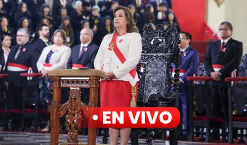 Dina Boluarte brindará su mensaje a la Nación por 28 de julio. Foto: Presidencia