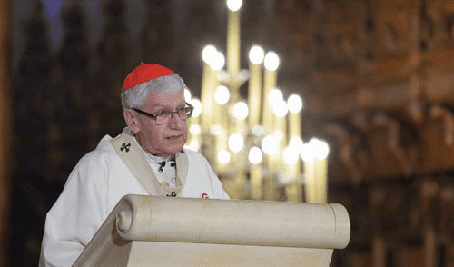 Cardenal Castillo critica gestión de autoridades. Foto: Presidencia Cardenal Castillo critica gestión de autoridades.