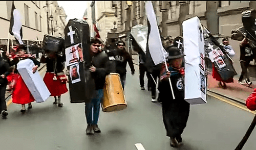 protestas contra Dina Boluarte