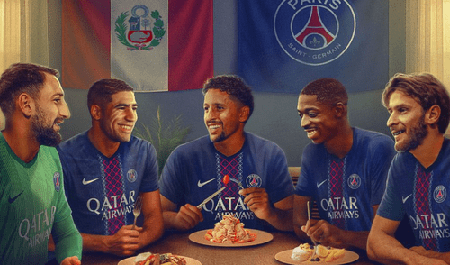 PSG mando un cordial saludo al Perú por Fiestas Patrias. Foto: PSG PSG mando un cordial saludo al Perú por Fiestas Patrias. Foto: PSG