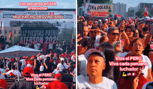 Peruanos se emocionan al cantar 'Soy Provinciano' en un evento por Fiestas Patrias en Paterson, Nueva Jersey, EE.UU. Peruanos se emocionan al cantar 'Soy Provinciano' en un evento por Fiestas Patrias en Paterson, Nueva Jersey, EE.UU.