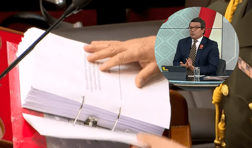 Christian Hudtwalcker conduce en Latina el dominical 'Sin medias tintas'.