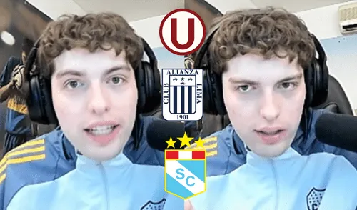 Streamer Davoo Xeneize reacciona a video del equipo de fútbol peruano más grande, según diversas IA