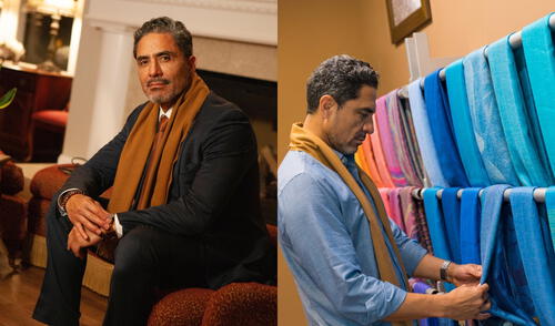 Emprendedor peruano triunfa en EE.UU. tras superar la bancarrota y convertir su sueño en una próspera empresa textil.