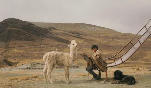 Escena de la película 'Raíz'. Escena de la película 'Raíz'.