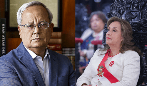 César Hildebrandt criticó a Dina Boluarte por sus más de 4 horas de mensaje a la Nación. Foto: Composición/LR Dina Boluarte Mensaje a la Nación César Hildebrandt