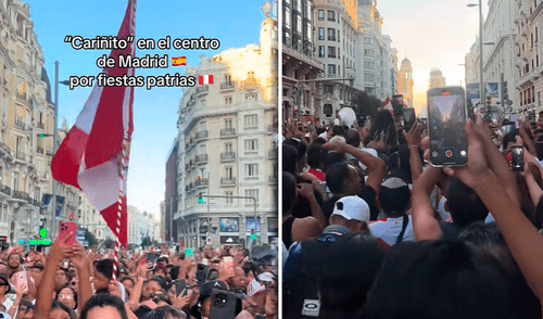 tiktok viral, redes sociales, peruanos en españa