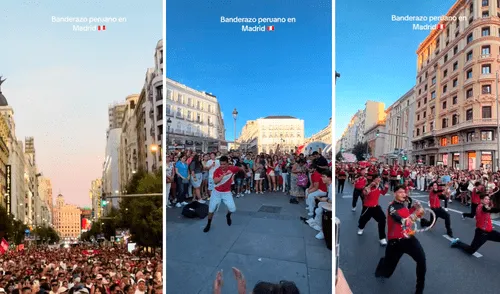 tiktok viral, peruanos en españa, video viral