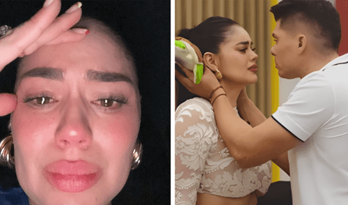 Natalia Segura, esposa de Ignacio Baladán, conmueve al llorar por curioso motivo. Foto: Composición LR/captura Instagram/Difusión Esposa de Ignacio Baladán rompe en llanto