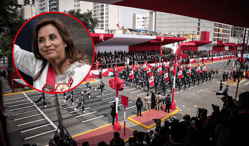 Gran Desfile Militar 2025 en la avenida Brasil por Fiestas Patrias.