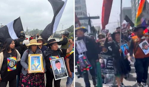 Movilizaciones regionales se desplazaron por el Centro de Lima durante Desfile Militar.