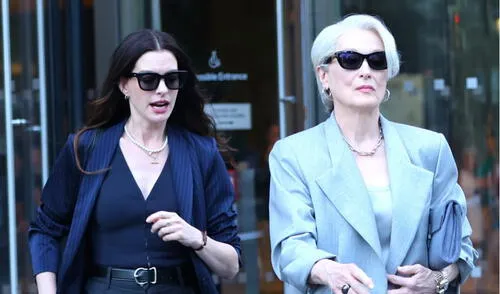 Anne Hathaway y Meryl Streep ya comparten los sets de rodaje.