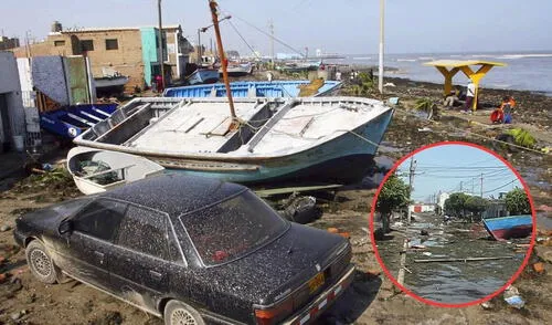 Tsunami en Pisco en el 2007 dejo muchos muertos y varios heridos. Tsunami en Pisco en el 2007 dejo muchos muertos y varios heridos.