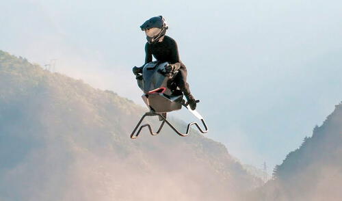 La Volonaut Airbike puede alcanzar velocidades de hasta 200 km/h. Foto: Startup Selfie