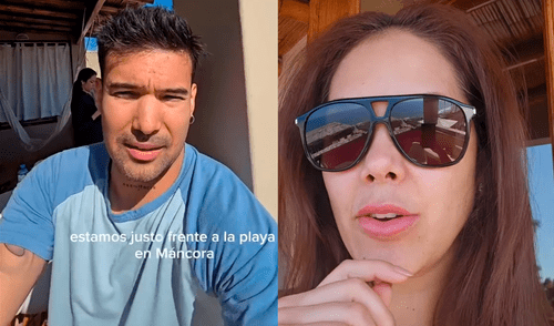 Ezio Oliva y Karen Schwarz fueron sorprendidos por alertas de tsunami