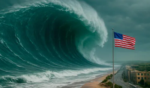 Un tsunami de 300 metros se aproximaría tras terremoto de 8,0 en Estados Unidos en 50 años, según ciéntificos. Un tsunami de 300 metros se aproximaría tras terremoto de 8,0 en Estados Unidos en 50 años, según ciéntificos.