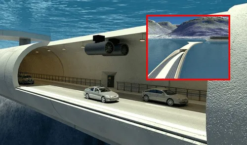 Este país de Europa construirá el túnel más largo y profundo del mundo bajo el mar: tendrá 26 km y llegará a 400 metros de profundidad