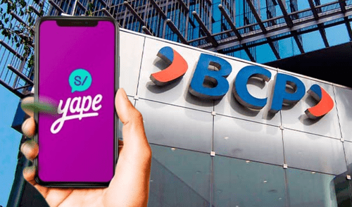 Yape, la billetera digital del Banco de Crédito del Perú.
