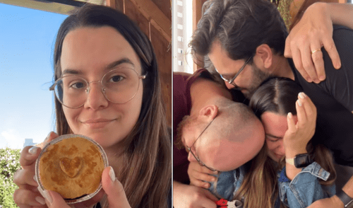 Dani Vidotto no pudo evitar las lágrimas tras comerse el último regalo de su madre fallecida.