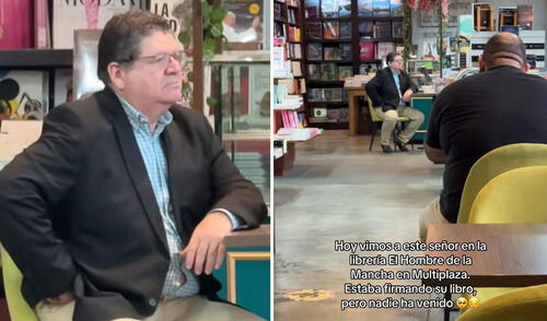 La firma se realizó en una librería local en ciudad de Panamá, pero, lamentablemente, no tuvo convocatoria. Escritor panameño se queda solo en firma de su libro y conmueve en TikTok