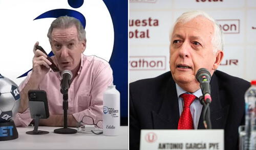 Antonio García Pye regresó a Universitario en septiembre del 2023. Foto: composición LR/captura de Eddie Fleischman/Universitario Antonio García Pye regresó a Universitario en septiembre del 2023