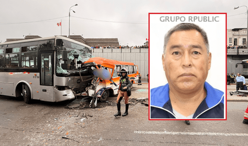 Conductor del Metropolitano aún se encuentra en el Hospital Arzobispo Loayza.