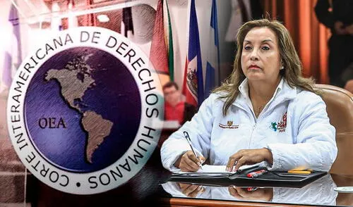 Dina Boluarte cuestionó la demanda de la Corte IDH | Foto: composición Pamela Arroyo/ La República. Dina Boluarte cuestionó la demanda de la Corte IDH