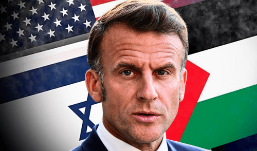 Macron reconocerá al Estado de Palestina en septiembre ante la ONU. Foto: AFP Emmanuel Macron - Francia - Estado de Palestina
