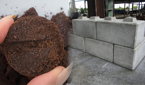 Un estudio demostró que los restos de café molido pueden reforzar las propiedades del concreto.