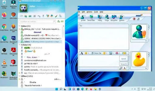 Existe una app no oficial que trae de regreso al clásico MSN Messenger. Foto: captura