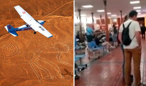 Los turistas están a la espera de la autorización de Corpac. Foto: Canal N