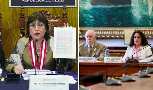 La SAC no aprobó informe de calificación de denuncia contra Patricia Benavides. Foto: composición LR/captura de pantalla/Fiscalía/Congreso La SAC no aprobó informe de calificación de denuncia contra Patricia Benavides.
