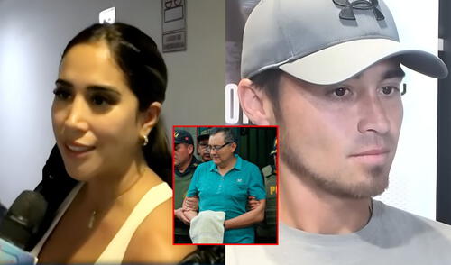 Melissa Paredes habló sobre la situación de su exsuegro Jorge Cuba. Foto: Composición LR/Willax Melissa Paredes habló sobre la situación de su exsuegro Jorge Cuba