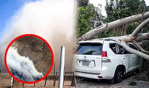 Senamhi alerta que este 2 de agosto se registrará el pico máximo de vientos en la costa peruana: podrían ocurrir tormentas de arena y caída de árboles