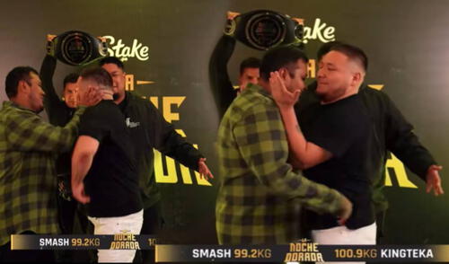 Smash y Kingteka se enfrentan en la Noche Dorada 2025.