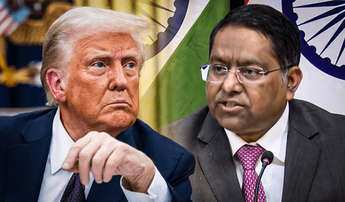 El vocero de la India, Randhir Jaiswal, le respondió a Trump sobre los arenceles que impuso.