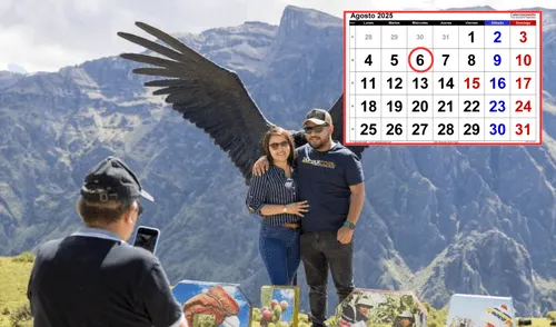 El 6 de agosto es considerado feriado nacional por la Batalla de Junín. Feriado del 6 agosto les corresponde pago triple por trabajar durante la Batalla de Junín.