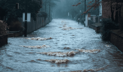 El jefe de policía de Mount Airy informó que el desbordamiento de aguas atrapó al niño en el sistema pluvial.