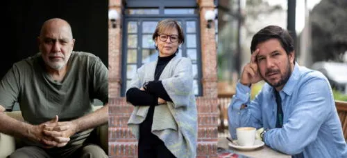 Arriaga, Bonnett y Cisneros. Foto: Difusión.