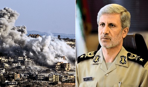 Amir Hatami asegura que Irán está preparado ante un posible ataque de Israel.