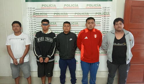Los Pepes, banda de extorsionadores desarticulada el Trujillo, Estaba integrada por un menor.