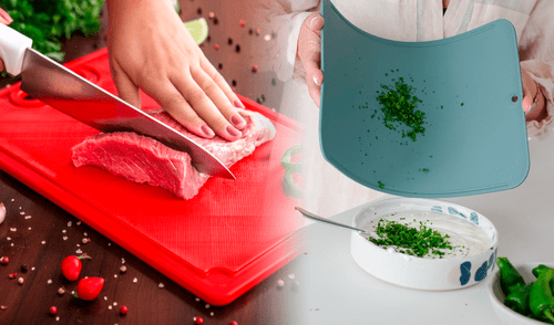 Los microplásticos puede ser desprendidos de las tablas de picar, según estudio.