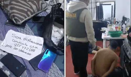 Cae banda de extorsionadores que cobraba S/ 40 mil al mes. Foto: Composición LR/ PNP