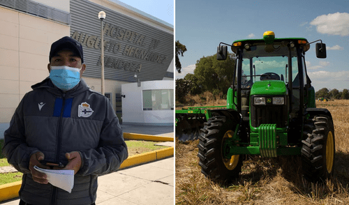 Donayre informó que su hermano se encuentra en el Hospital del Seguro Social Augusto Hernández. Tractor referencial. Foto: Composición LR