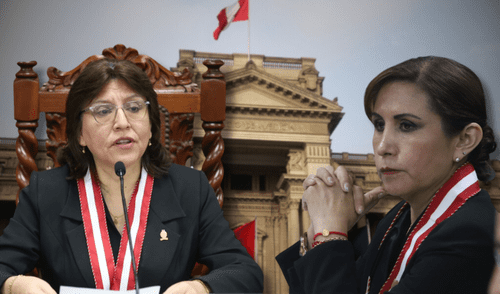 El Poder Judicial revocó la suspensión del 24 meses contra Patricia Benavides. Ahora, podrá volver a la Fiscalía Foto: composición LR Delia Espinoza, Patricia Benavides