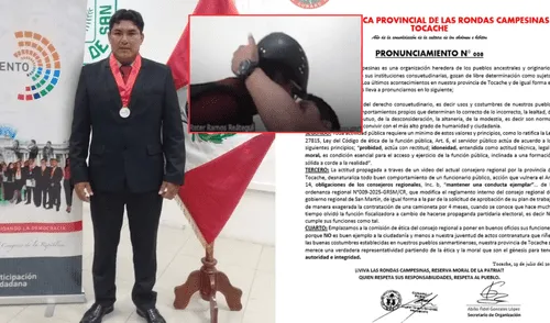 Consejero regional rechazó las interpretaciones del hecho y señaló que solo se trató de una despedida cordial.