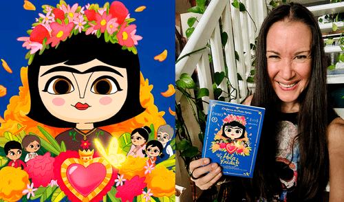 Cara Carmina, ilustradora de la cinta ‘Hola Frida’