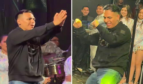 Franco Vidal captó la atención en redes sociales tras bailar durante un concierto por el aniversario del distrito.